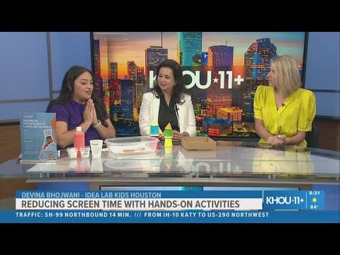 Tips for reducing your kids' screen time with hands-on activities