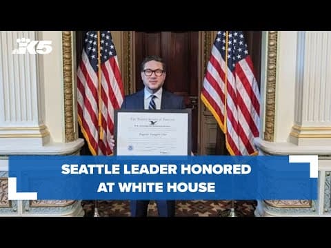 Seattle leader honored at White House