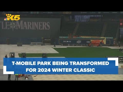 Progress being made to transform T-Mobile Park for 2024 NHL Winter Classic