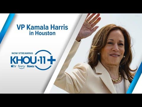 Live: VP Kamala Harris speaks at Sigma Gamma Rho's 60th International Biennial Boule in Houston