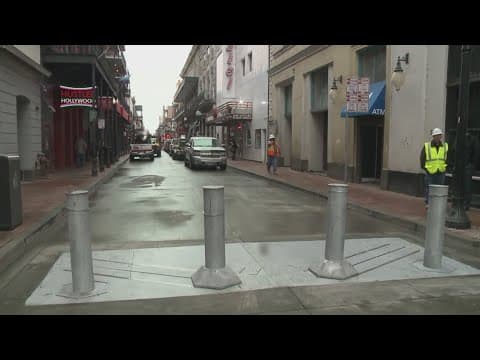 Security Expert: Bollards alone likely would not have prevented Bourbon St. attack