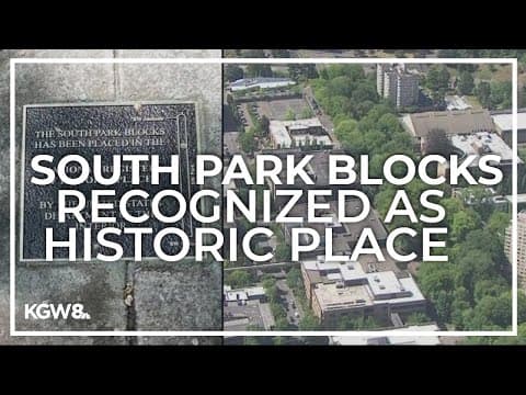 South Park Blocks in Portland added to National Register