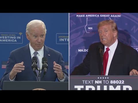 Trump, Biden debate podium positions decided on coin flip