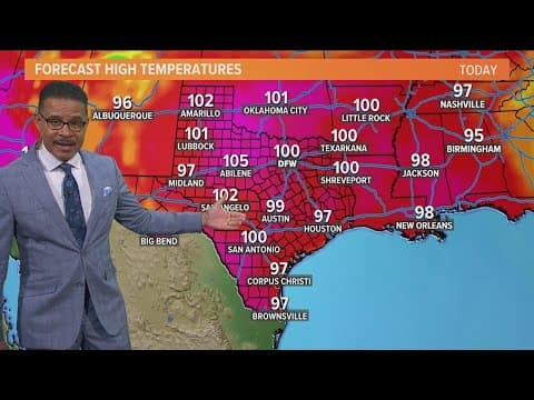 DFW Weather: High temperatures, sunny skies in North Texas while Debby hits southeast