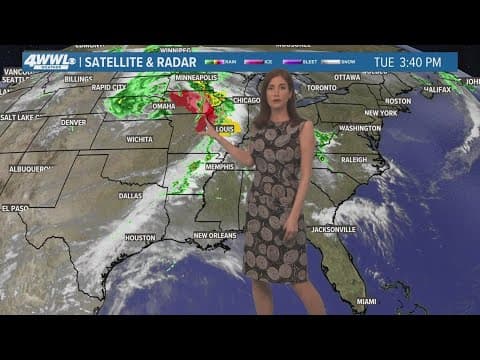 New Orleans Weather: Warm week, rain arrives Sunday