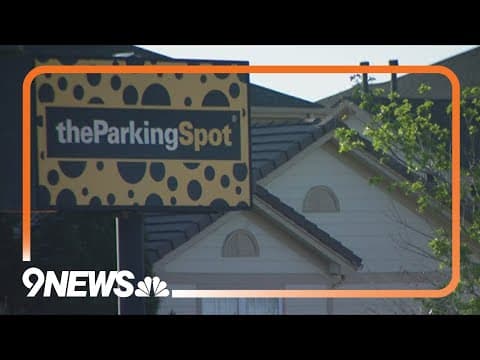 Man killed, APD officer hurt at parking lot near Denver's airport