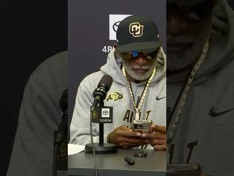 Is there rain in the forecast? Deion Sanders checks the weather for game vs. Baylor