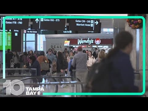 Friday expected to be busiest travel day at TPA