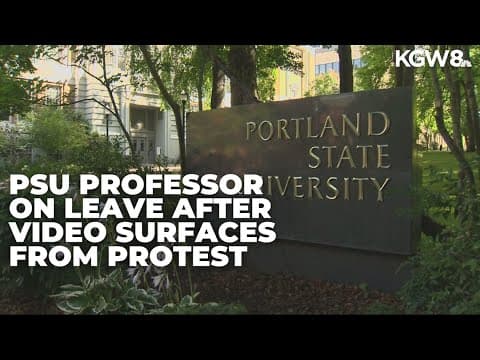 PSU professor under investigation for controversial comments during protest