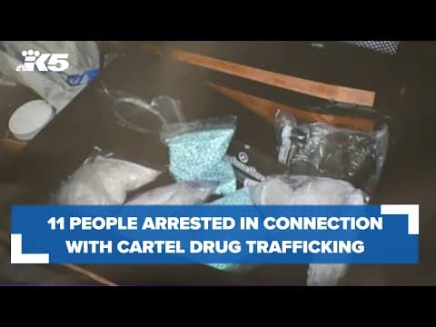 11 people arrested in connection with cartel drug trafficking