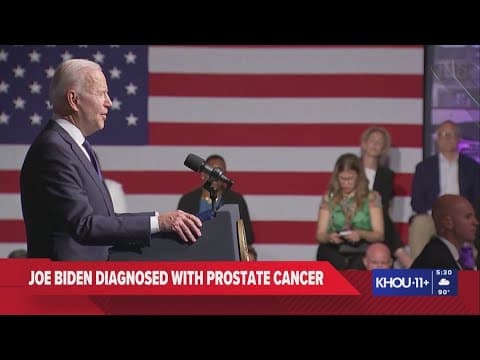 UT Health prostate surgeon speaks on former President Joe Biden's 'aggressive' cancer diagnosis