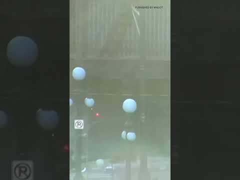 Traffic camera captures crash at Ox Cart Ale House in #StPaul #shorts