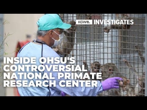 Taking a look inside OHSU's primate research center
