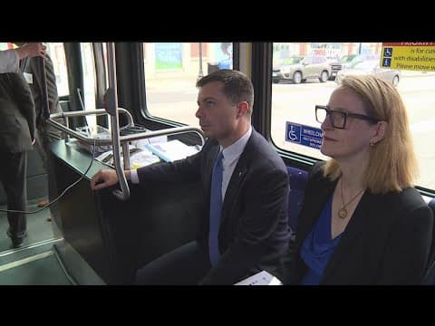 Transportation Secretary Pete Buttigieg visits Minneapolis to see $12 million Lake Street project