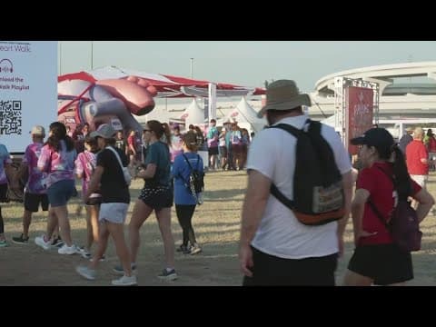 American Heart Association Heart Walk in Dallas
