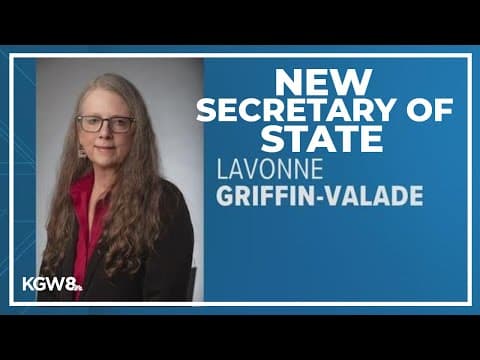 LaVonne Griffin-Valade appointed new Oregon secretary of state