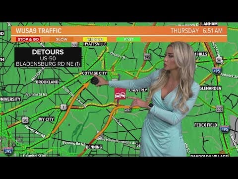 Pedestrian struck, killed on BW Parkway in Cheverly