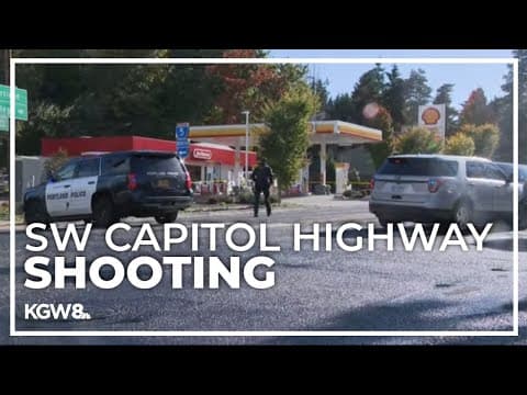 1 person injured, 1 in custody after shooting on SW Capitol Highway near school
