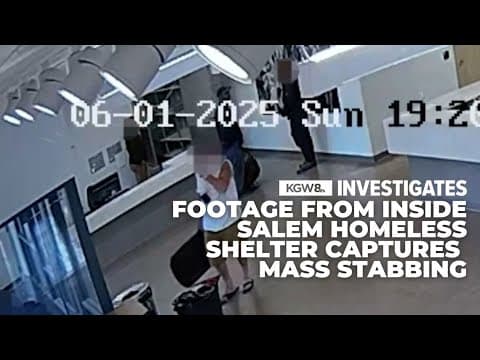 Video details Salem shelter stabbing attack that injured 12