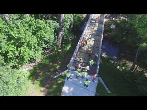 Crews making progress on Pogue's Run Trail extension