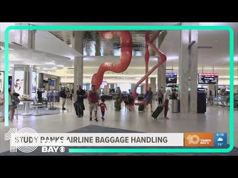 New report finds improvements in baggage handling at airports, see how the airlines rank