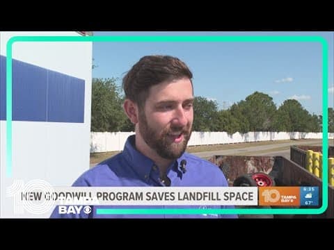 New Goodwill program saves landfill space