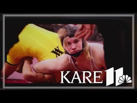 Northfield sophomore makes history as first girl to beat boy in state wrestling