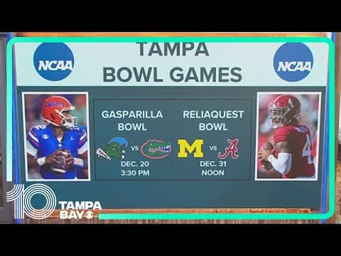 Florida Gators slated to take on Tulane in Union Home Mortgage Gasparilla Bowl