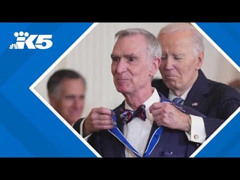 Bill Nye the Science Guy receives Presidential Medal of Freedom