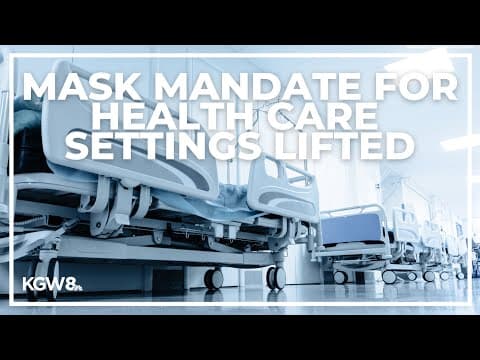 Oregon and Washington lifting mask rules in health care settings