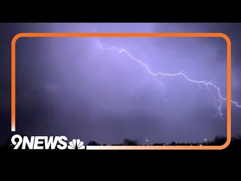 Hailstorms hit Colorado