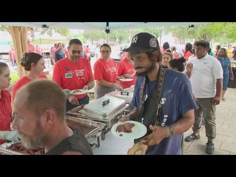 University Medical Center hosts food giveaway