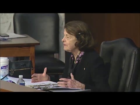 Growing pressure for California Senator Dianne Feinstein to resign