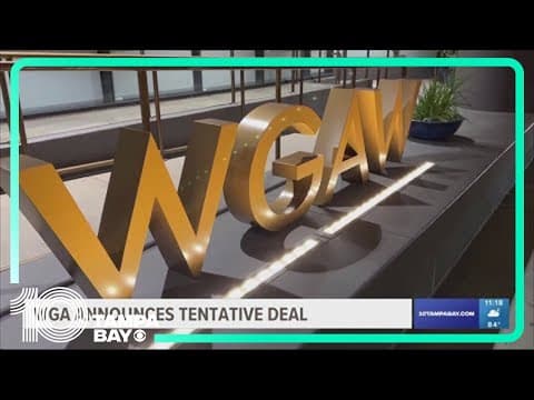 Tentative deal reached to end the Hollywood writers strike