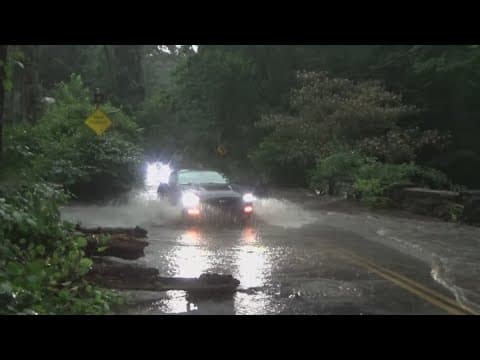 Intense storms leave damage around DC