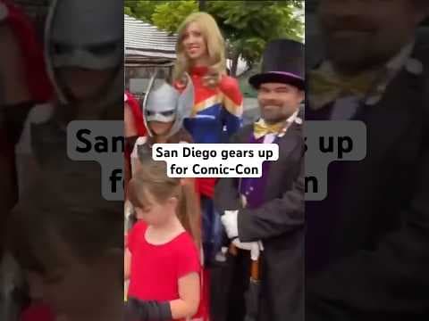 Downtown San Diego businesses are getting ready for Comic-Con, big crowds this week