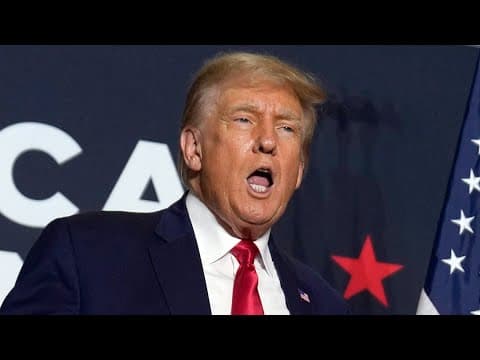 Watch live: Donald Trump set to arrive at court in New York