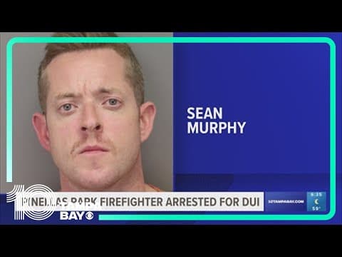 Deputies arrest Pinellas Park firefighter for DUI on Gandy Boulevard