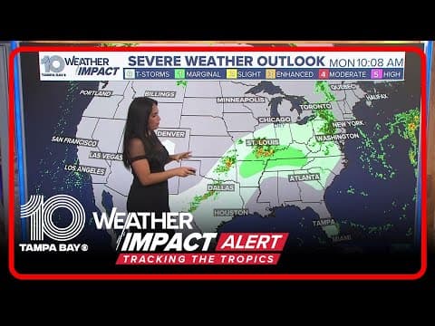 Invest 97L expected to strengthen into named storm with impacts in the Tampa Bay region mid-week