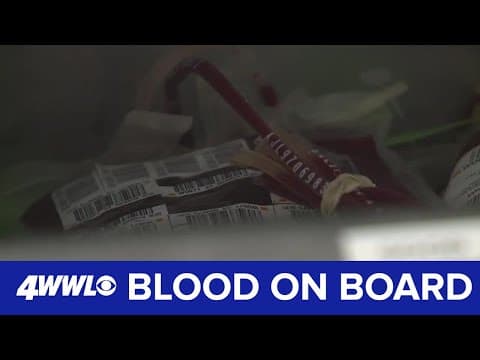 New Orleans EMS performing life-saving blood transfusions in the field