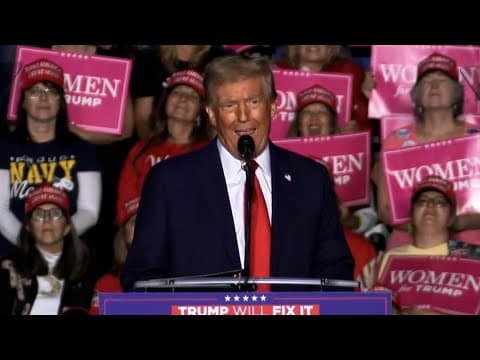 Donald Trump full speech at campaign event in Reading, PA (Nov. 4, 2024)