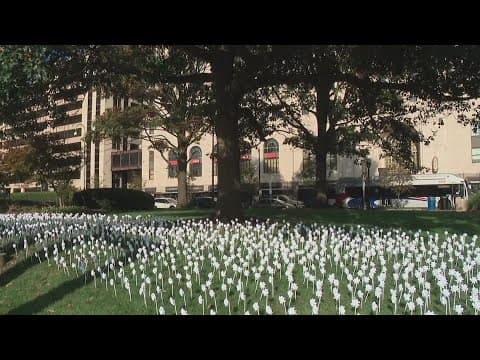 Families remember infants lost at Columbus 'Field of Angels' memorial