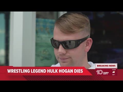 Clearwater locals react to the passing of Hulk Hogan
