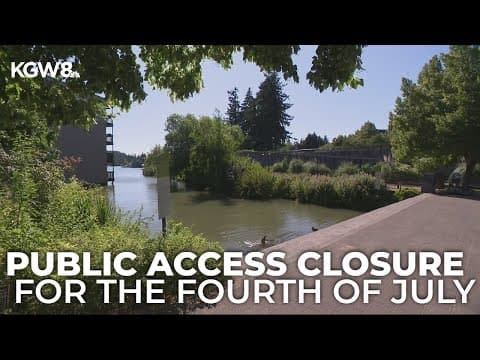 After outcry, Lake Oswego slightly changes public lake access closure