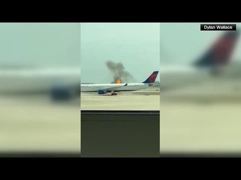 Delta plane fire: 200 passengers on board when fire broke out in Orlando
