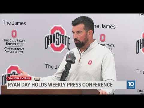 Ryan Day pregame press conference | Ohio State-Iowa week