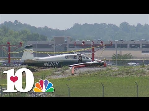 Two people hospitalized after plane crash at Chattanooga airport