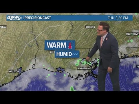 New Orleans Weather: Warm weather continues into the weekend