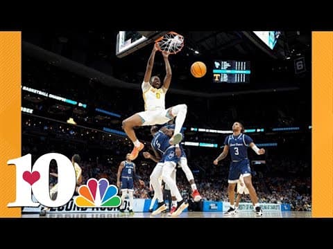 Tennessee dominates Saint Peter's in first round of NCAA Tournament, 83-49