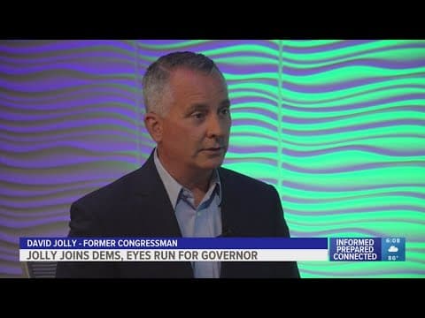 Former Congressman David Jolly registers as Democrat, weighs run for Florida Governor